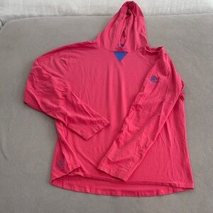 Red Hooded Sweatshirt- Light weight- Concession Golf